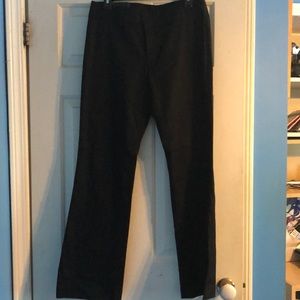 Stretch Dress Pants with Semi-Flare Bottom